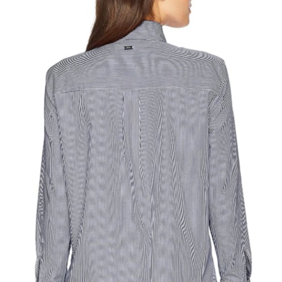 Women's lime Tie Shirt - Picture 2 of 2